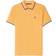 Psycho Bunny Mens Kingsbury Pique Polo Shirt - Mock Orange