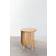 Sklum Connery Natural Table de chevet 33x41.6cm