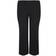 Yours Straight Leg Elastic Waistband Trousers - Black