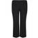 Yours Straight Leg Elastic Waistband Trousers - Black