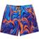 Psycho Bunny Mens Nevada All Over Print Swim Trunk - Bright Royal