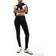 Bershka Skinny-Jeans mit hohem Bund - Schwarz