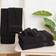 Brentfords Luxury Toalla de baño Negro (150x90cm)