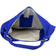 Vera Pelle Hobo Suede Shoulder Bag - Royal Blue