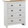 Home Source Avon Off White Chest of Drawer 79x95cm