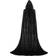 Proumhang Adult Grim Reaper Vampire Hooded Cloak Maxi Cape