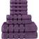 Utopia 8 Piece Luxury Badlakan Lila (137.2x68.6cm)
