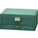 Owelth 2 Tier Jewelry Box - Green