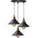 DELIPOP Industrial Retro Black Pendant Lamp