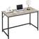 Vasagle LWD039B02 Grey/Black Skrivbord 60x120cm
