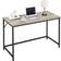 Vasagle LWD039B02 Grey/Black Writing Desk 60x120cm