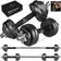 Amonax 15kg Cast Iron Adjustable Dumbbells Weight Set