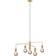 Nordlux Gloom Brass Pendant Lamp 74cm