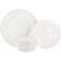 Amazon Basics White Finish Dinner Set 18