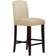 Birch Lane April Velvet Buckwheat/Espresso Bar Stool 46"