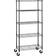 Amazon Basics 5-Shelf Black Shelving System 76.2x164.5cm