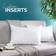 Utopia Bedding Inner White Cushion Cover White (60x40cm)