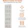 Amazon Basics Over-The-Door Medium Size Light Grey Skostativ 48x170.7cm 24stk