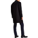 Michael Kors Men's Classic Fit Luxury Wool Cashmere Blend Overcoats - Black