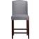 Birch Lane April Classic Steel Grey/Espresso Bar Stool 46"