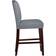 Birch Lane April Classic Steel Grey/Espresso Bar Stool 46"