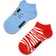 Happy Socks Kid's Low Cat Socks 2-pack - Light Blue