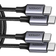 UGREEN 480Mbps USB C - USB C 60W M-M 2-Pack 0.5m