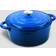 Overmont Dutch Oven Blue med lock 5.2 L 26 cm