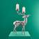 WERNS Deer Silver Kerzenhalter 62cm