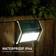 GVOREE Solar Fence White Gate Lamp 8.2cm 6pcs