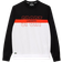 Lacoste Ripstop Tennis Sweatshirt Men - Black/Orange/White