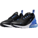 Nike Air Max 270 W - Black/Metallic Silver/Royal Pulse