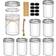 Comsaf Mini Mason Kitchen Container 8pcs 0.25L