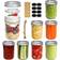 Comsaf Mini Mason Kitchen Container 8pcs 0.25L