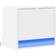 vidaXL 852075 White Sengebord 31x45cm