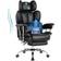 IWMH Big and Tall Black Kontorsstol 124cm