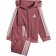 Adidas Tuta Essentials Shiny Hooded - Pink/White