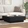 vidaXL 848088 Black Soffbord 90x90cm