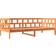vidaXL 844409 Golden Brown Sofa 203.5cm 3 personers