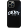 DKNY Silicone White Logo MagSafe Case for iPhone 12/12 Pro