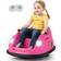 Costway Kids Ride on Bumper Car with Remote Control & Music Pink 12V