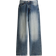 H&M Wide Ultra High Jeans - Denim Blue