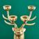 WERNS Deer Gold Candlestick 62cm