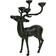 WERNS Deer black Candlestick 62cm