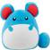 Squishmallows Marill Pluche 50cm