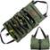 Sinand Multifunctional Rolling Bag with 5 Zippered Pockets (Green)