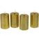 WERNS 3D Flame Gold LED-ljus 10cm 4st