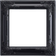 WERNS Baroque Black Photo Frame 42x42cm