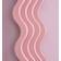 WERNS Ram Waves Pink Wanddeko 50x80cm