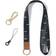 Vicloon Lanyard Neck Leather Strap with Metal Key Rings